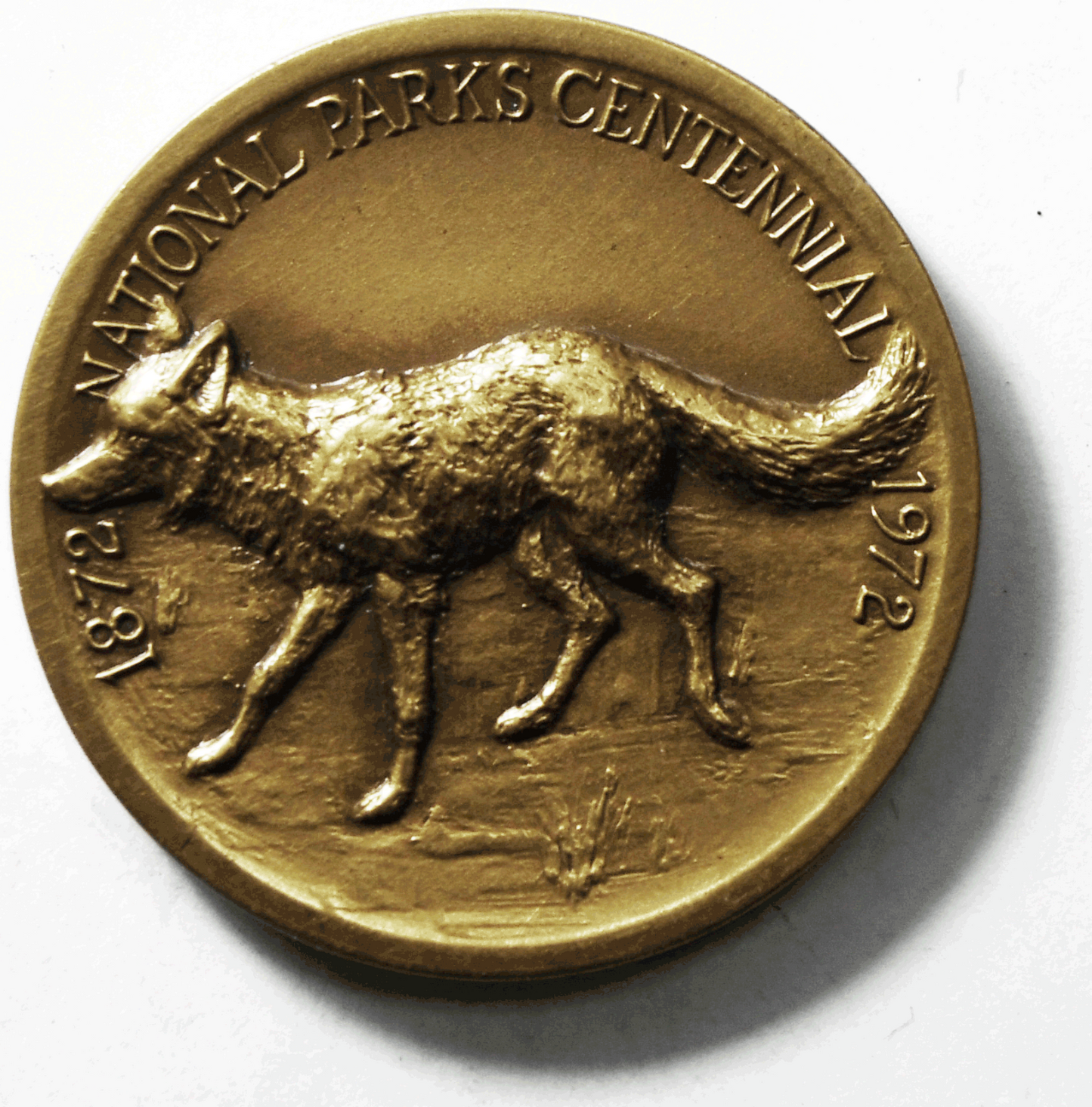 Medallic Art Petrified Forest National Parks Centennial Medal 38mm