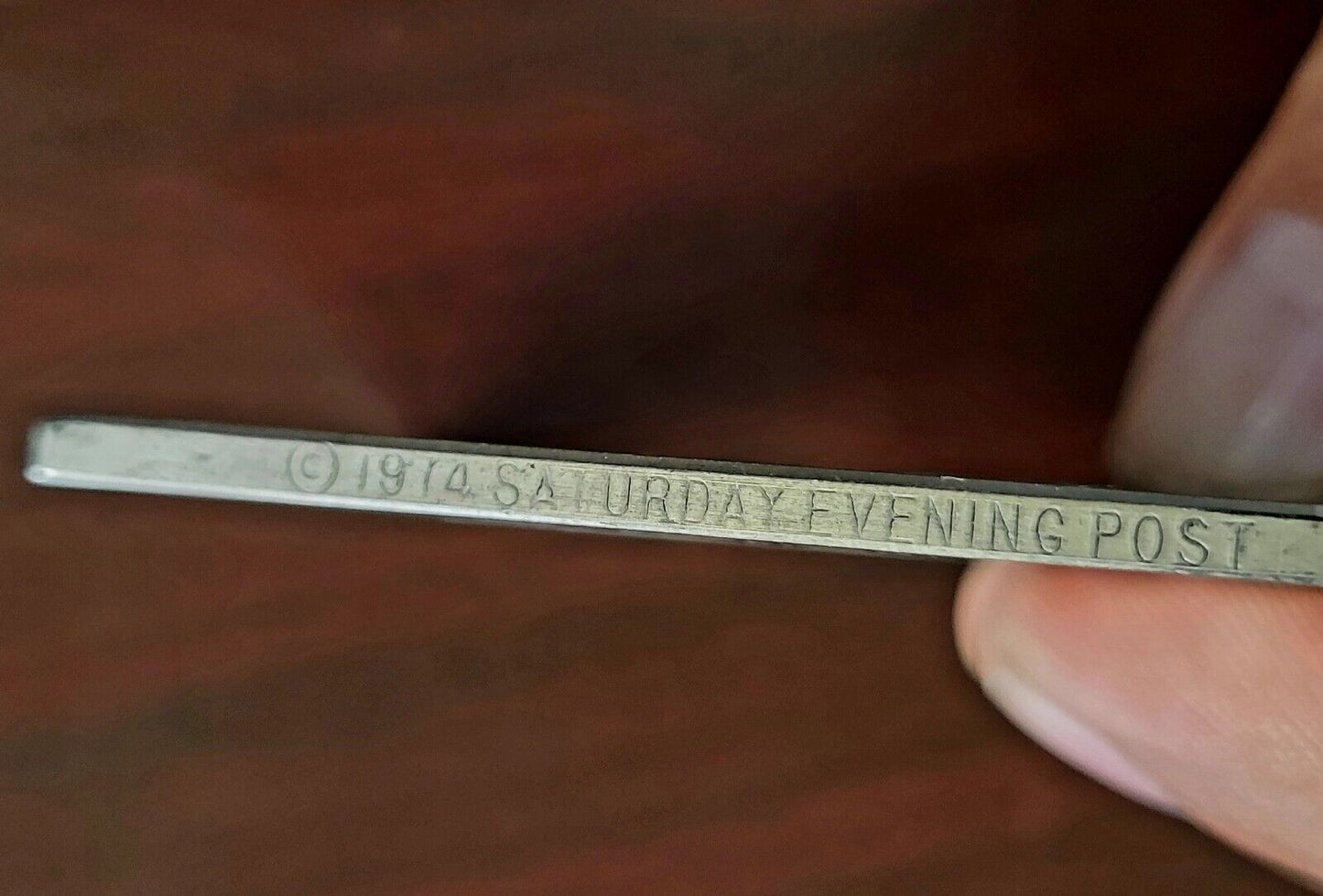 1974 Hamilton Mint Saturday Evening Post Freedom from Want Silver 1000 grains