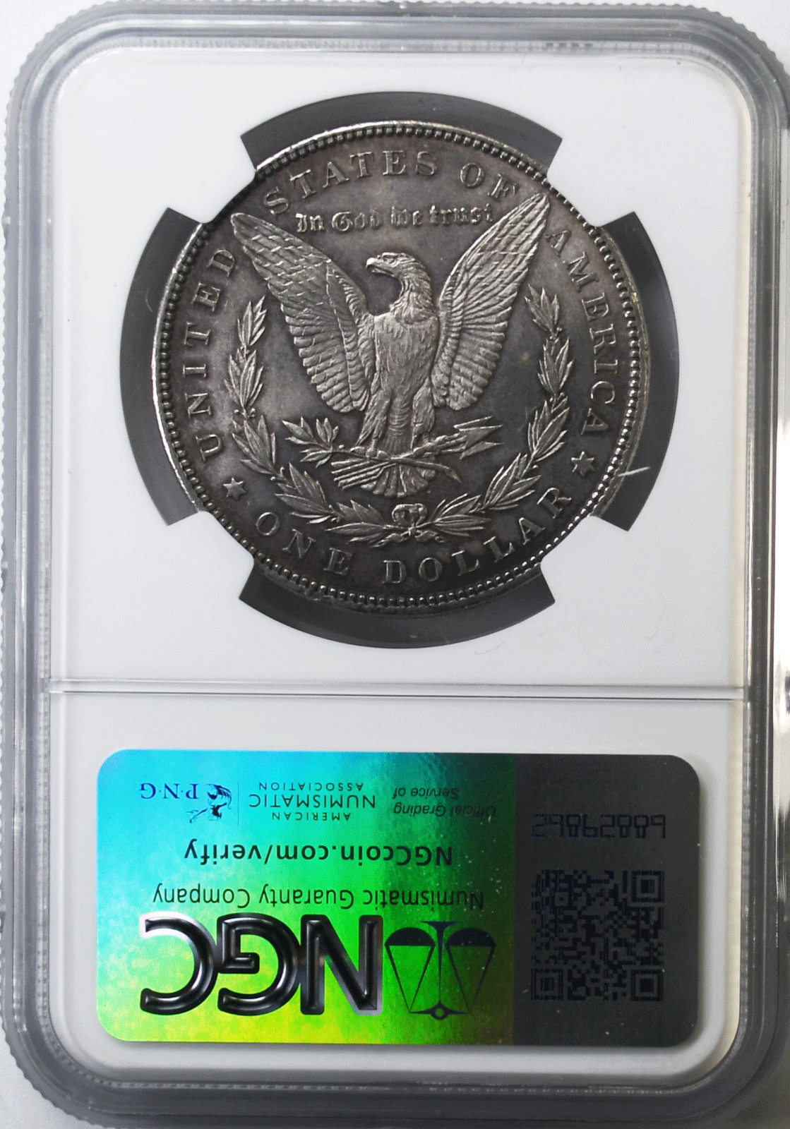 1898 $1 Morgan Silver Dollar MS61 NGC Uncirculated Philadelphia