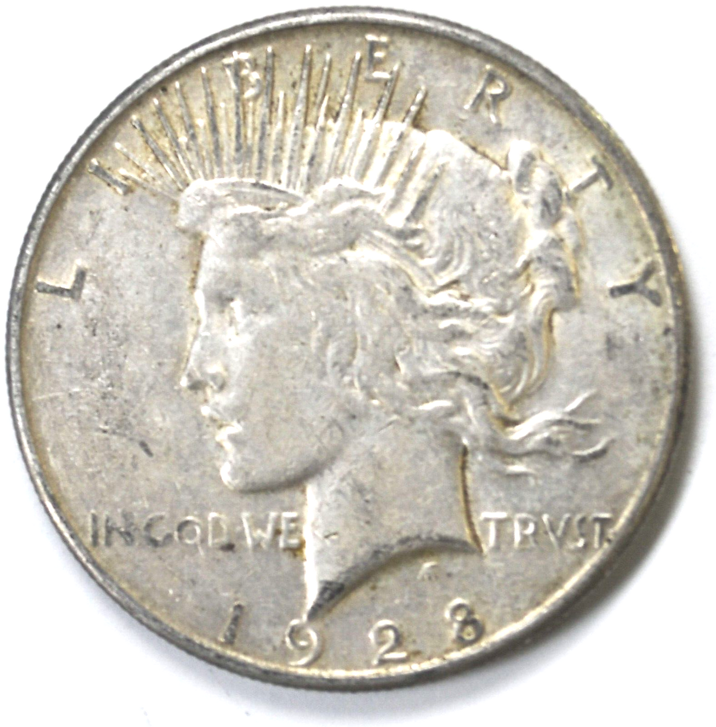 1928 S $1 Peace Silver One Dollar US San Francisco Rare