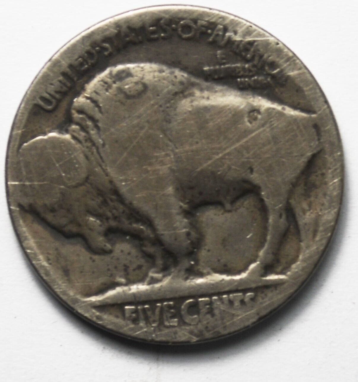 Undated 5c Buffalo Nickel Rare Five Cents Hobo Nickel Classic