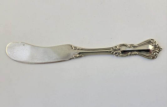 Marlborough by Reed & Barton Sterling 5 7/8" Solid Flat ButterSpreader .93oz.