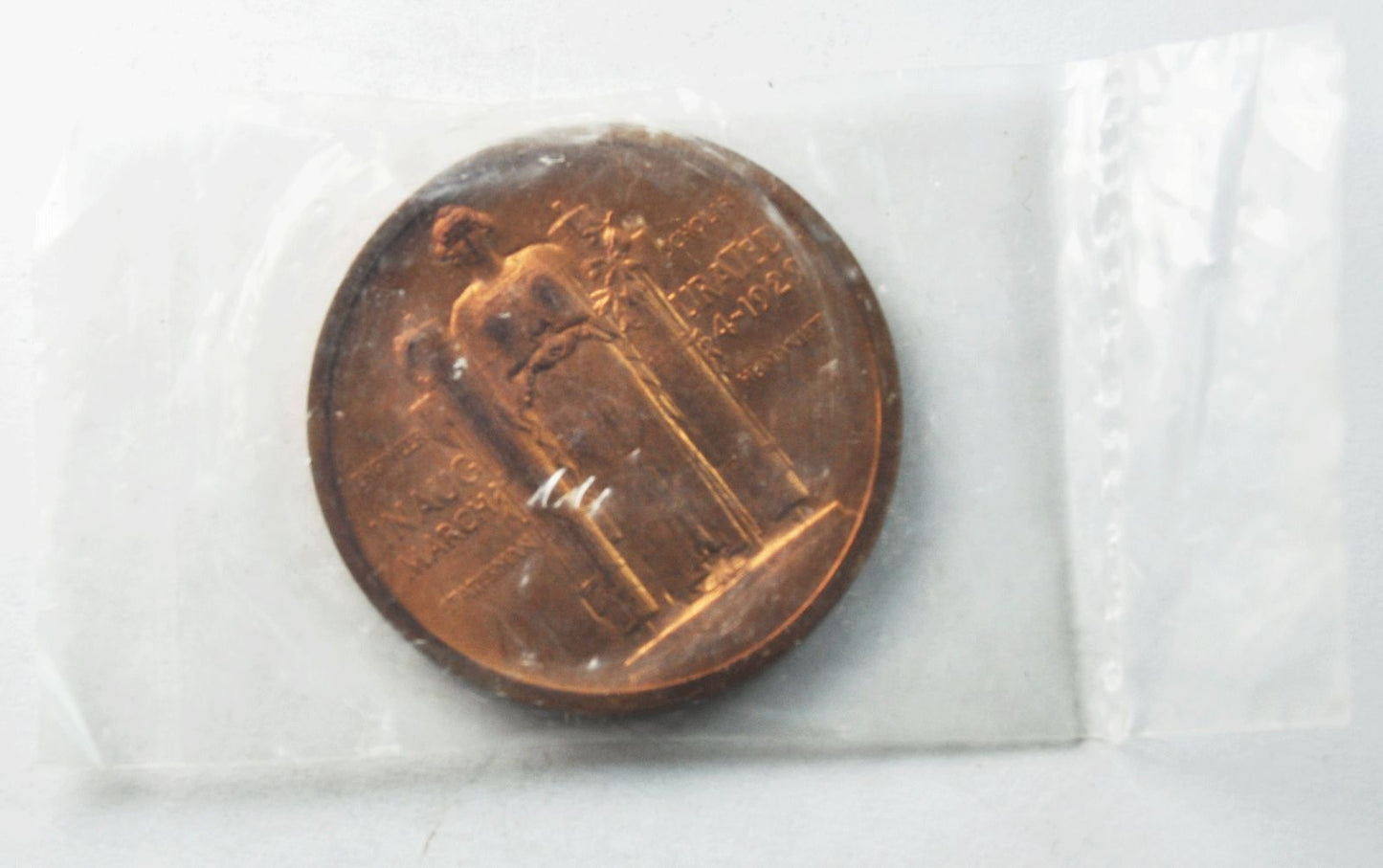 1929 Herbert Hoover 34mm Bronze Inauguration Medal Uncirculated in Package