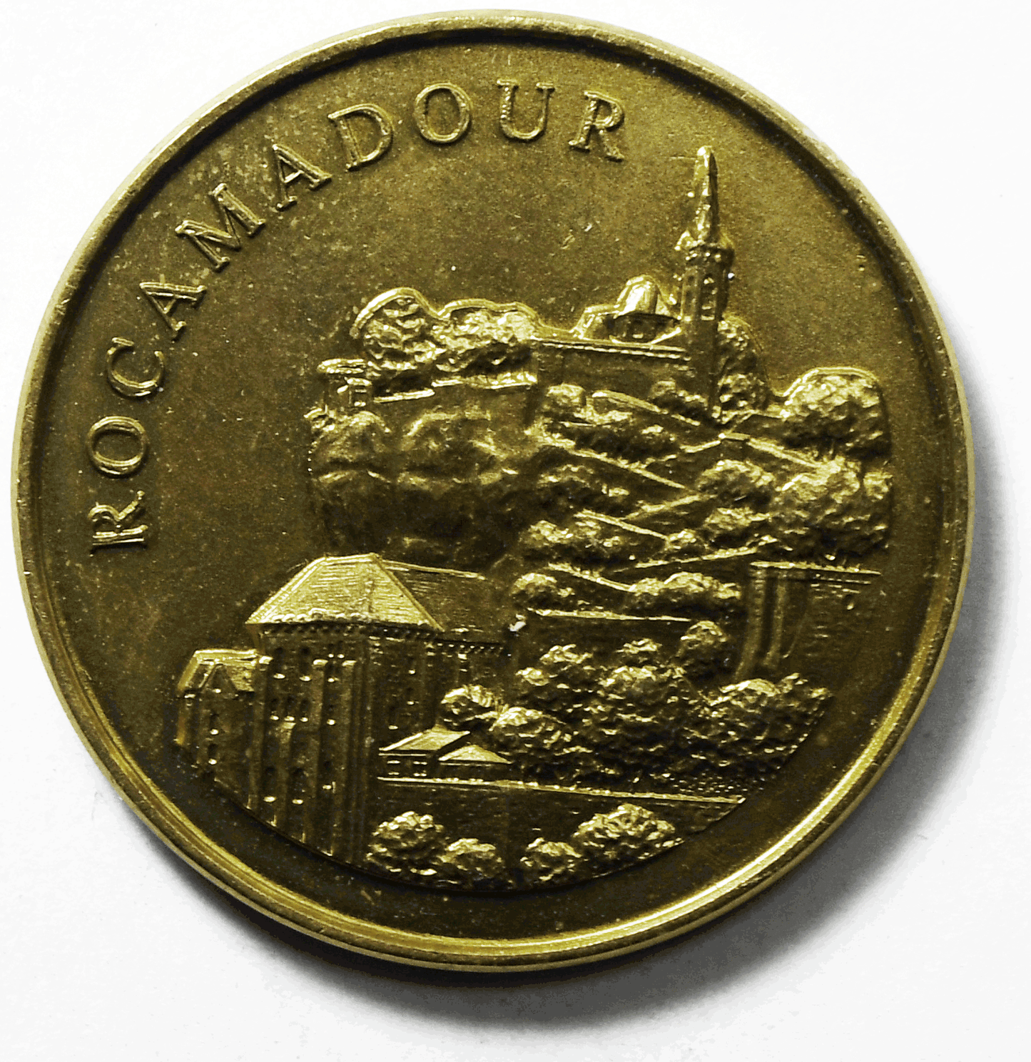 Rocamadour France Souvenir Medal 35mm Tourist Souvenir Token