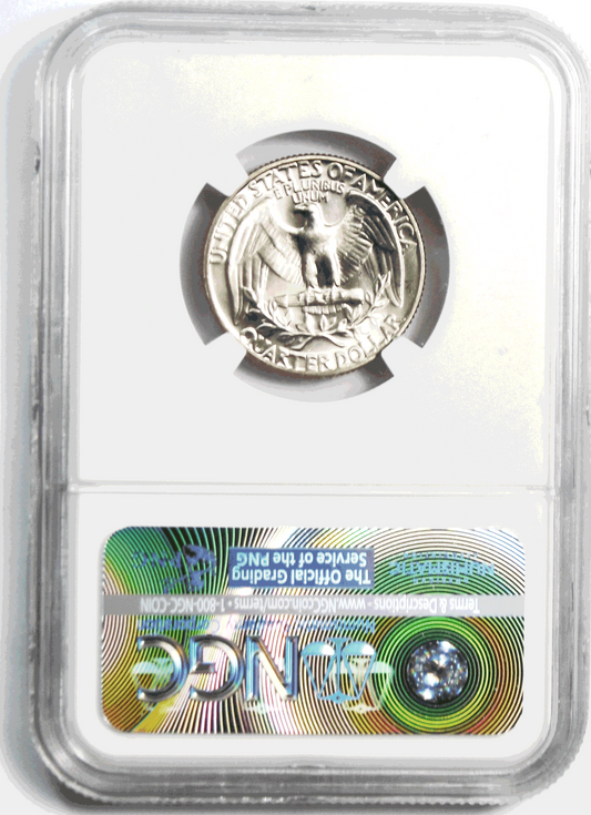 1965 SMS 25c Washington Quarter Dollar NGC MS66 Gem Uncirculated