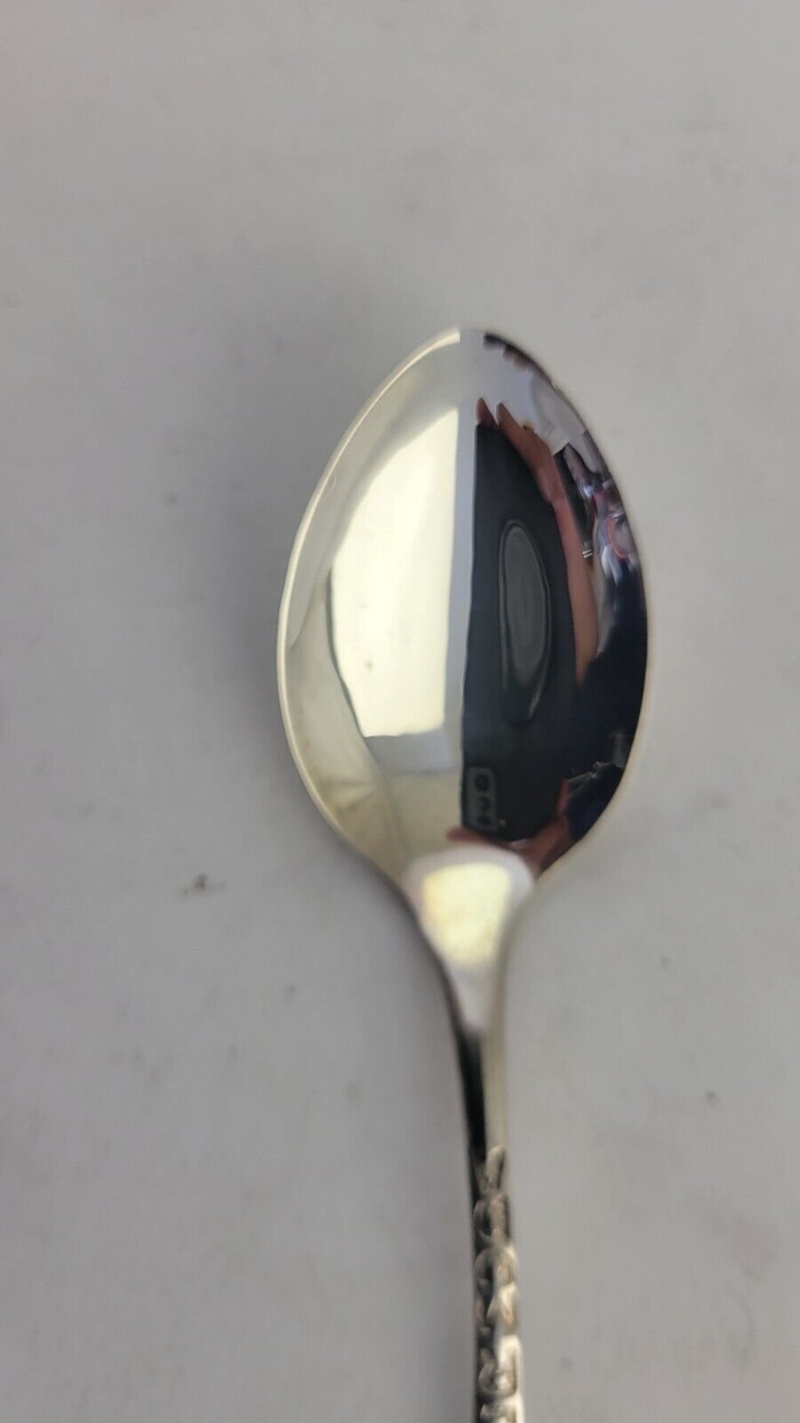Enameled Bermuda 4 3/4" Sterling Silver Souvenir Spoon .38oz. by Breadner Mfg Co