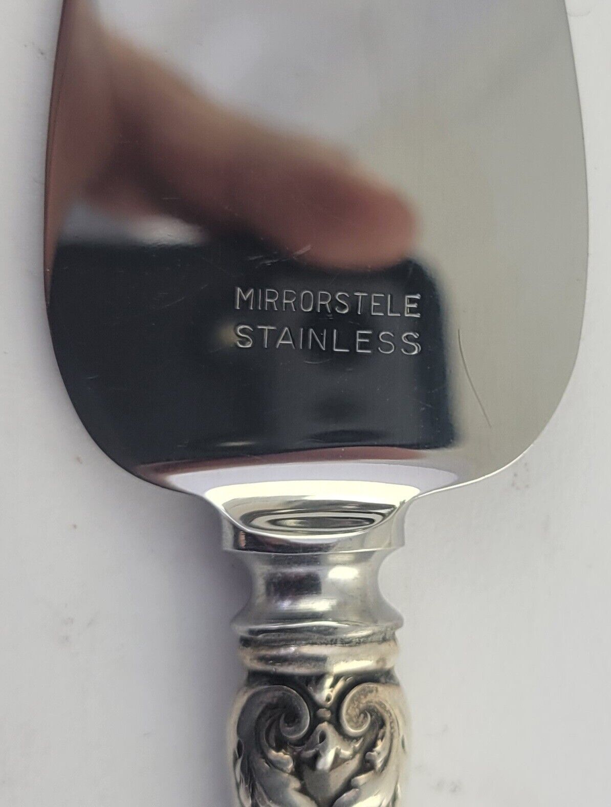 Reed & Barton Francis I Sterling  6-3/4" Cheese Server w/Stainless Blade