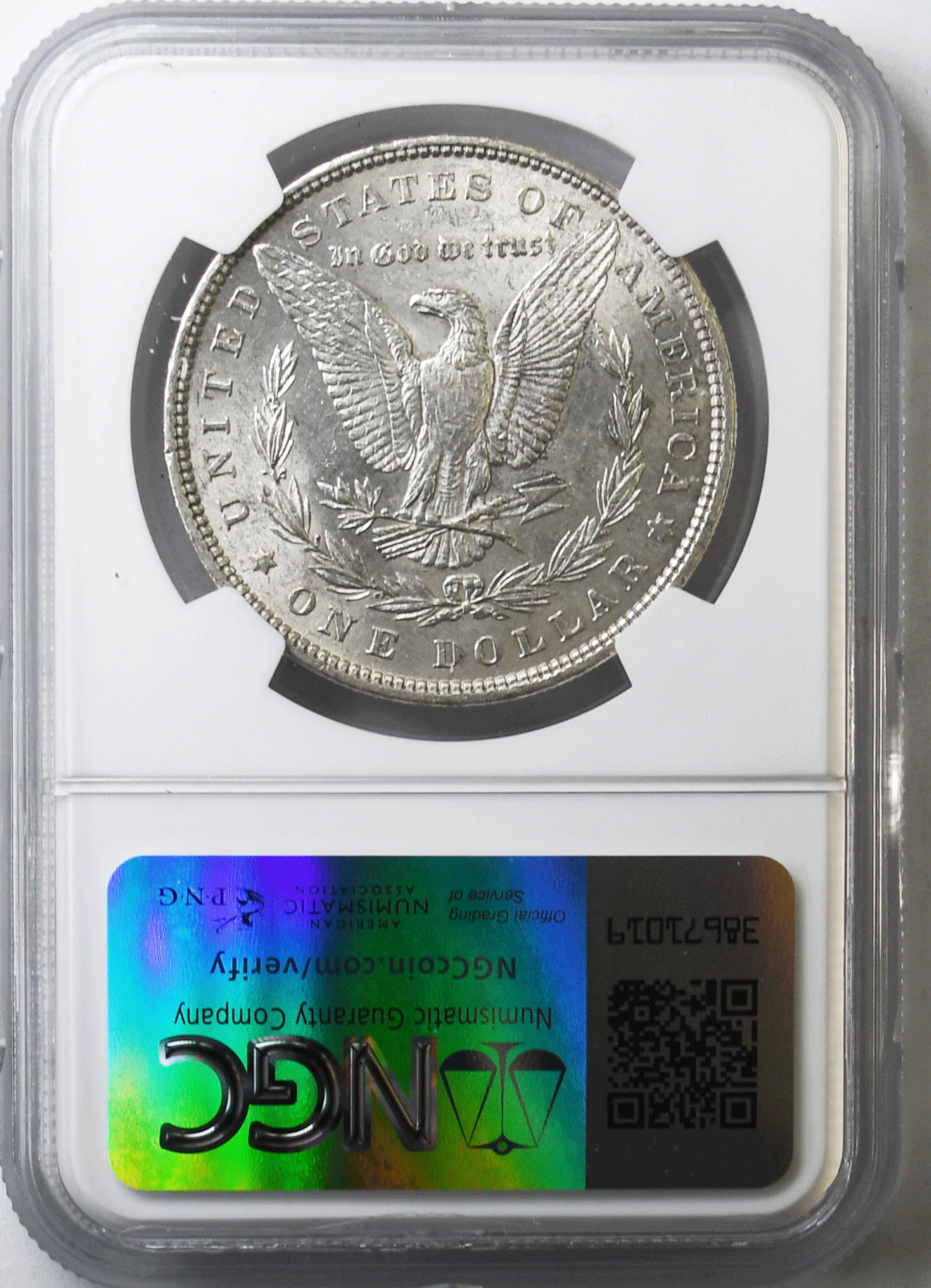 1879 $1 Morgan Silver Dollar MS61 NGC Philadelphia Uncirculated