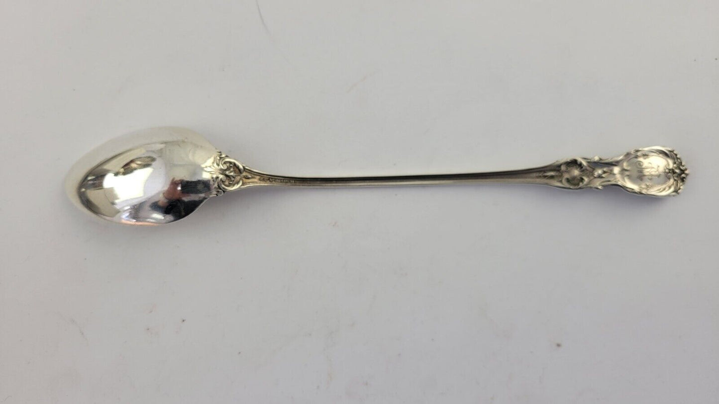 Francis I by Reed & Barton Sterling Silver 7" Solid Parfait Spoon .96oz.