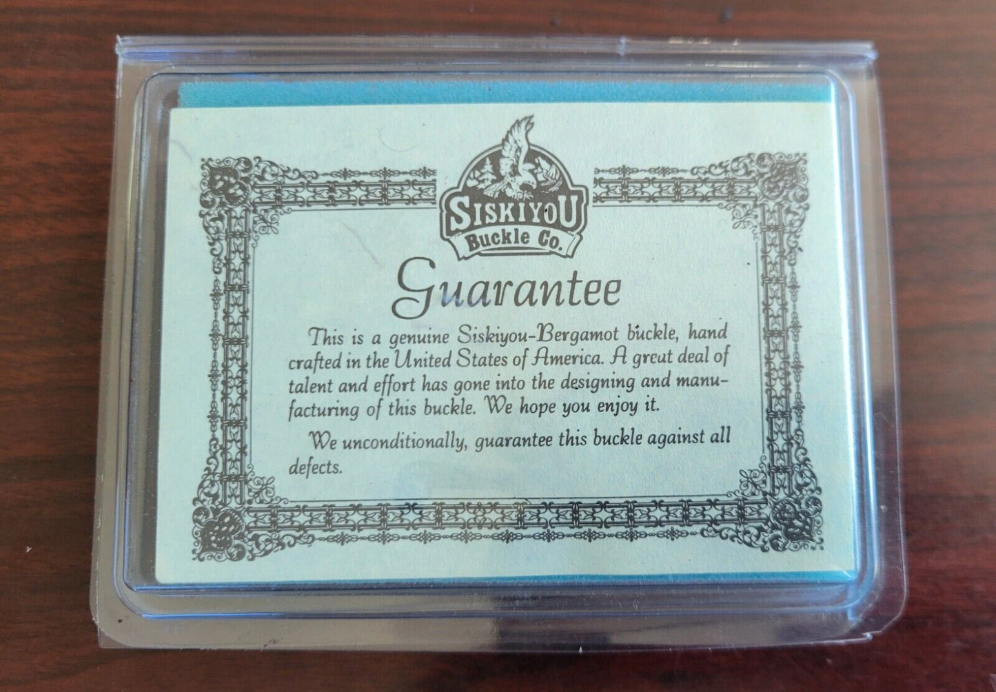 SISKIYO 1986 Belt Buckle America - The Pride Is Back American Flag Boxed