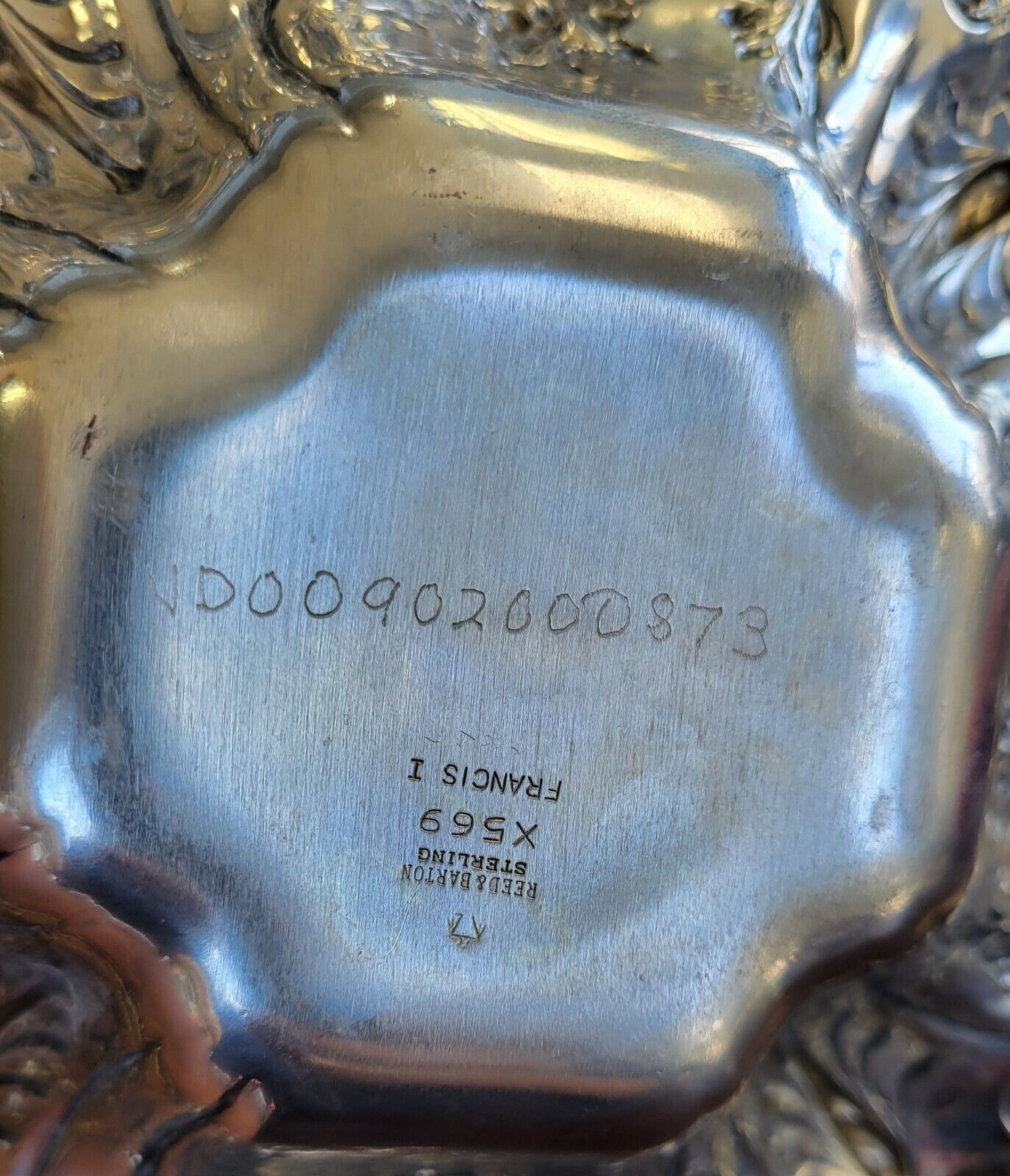 Set of 2 Francis I by Reed & Barton 8" Sterling Bon Bon Fruit Bowls 19.9oz