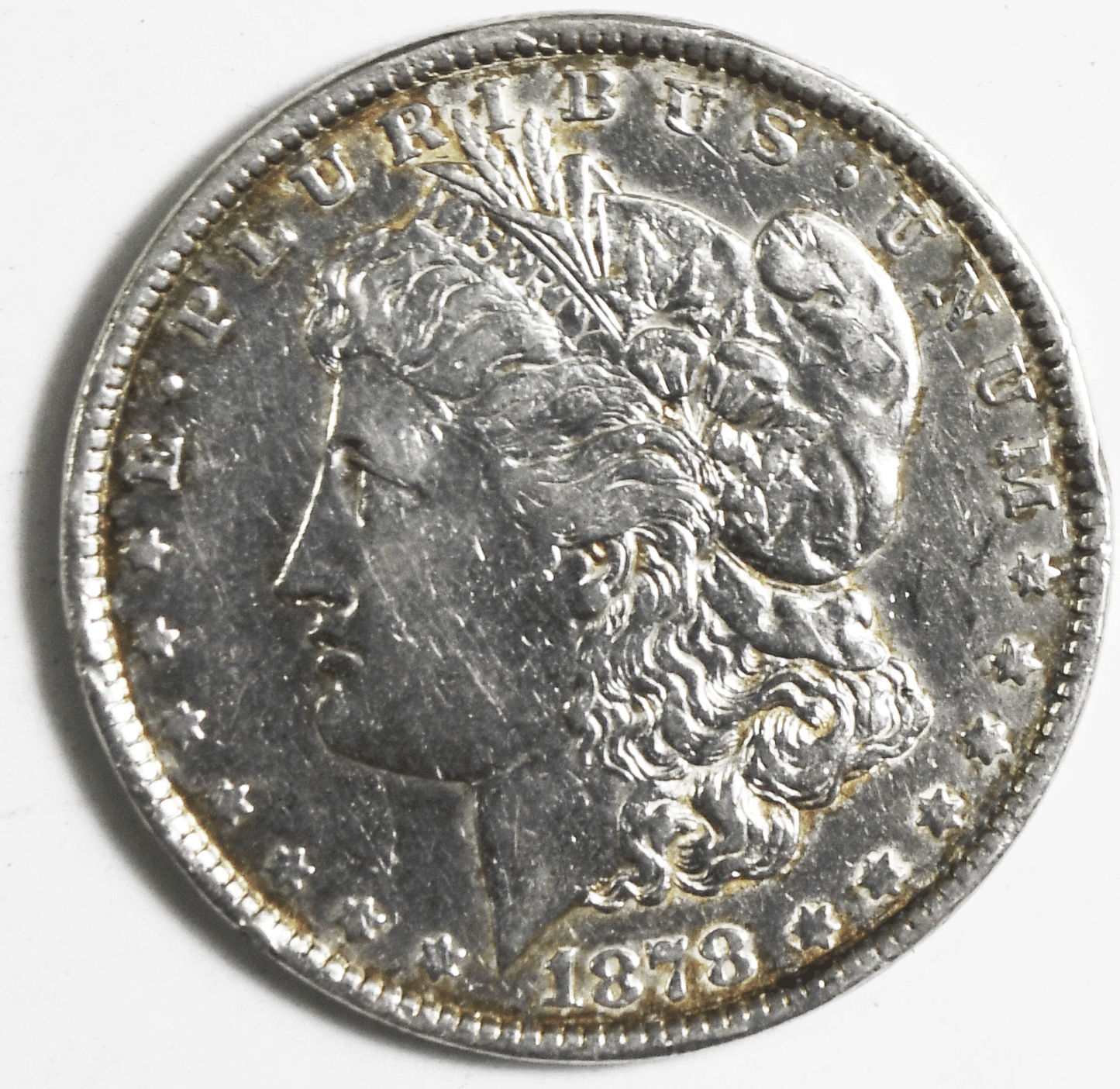 1878 7TF $1 Morgan American Silver One Dollar US Philadelphia VAM 221-2