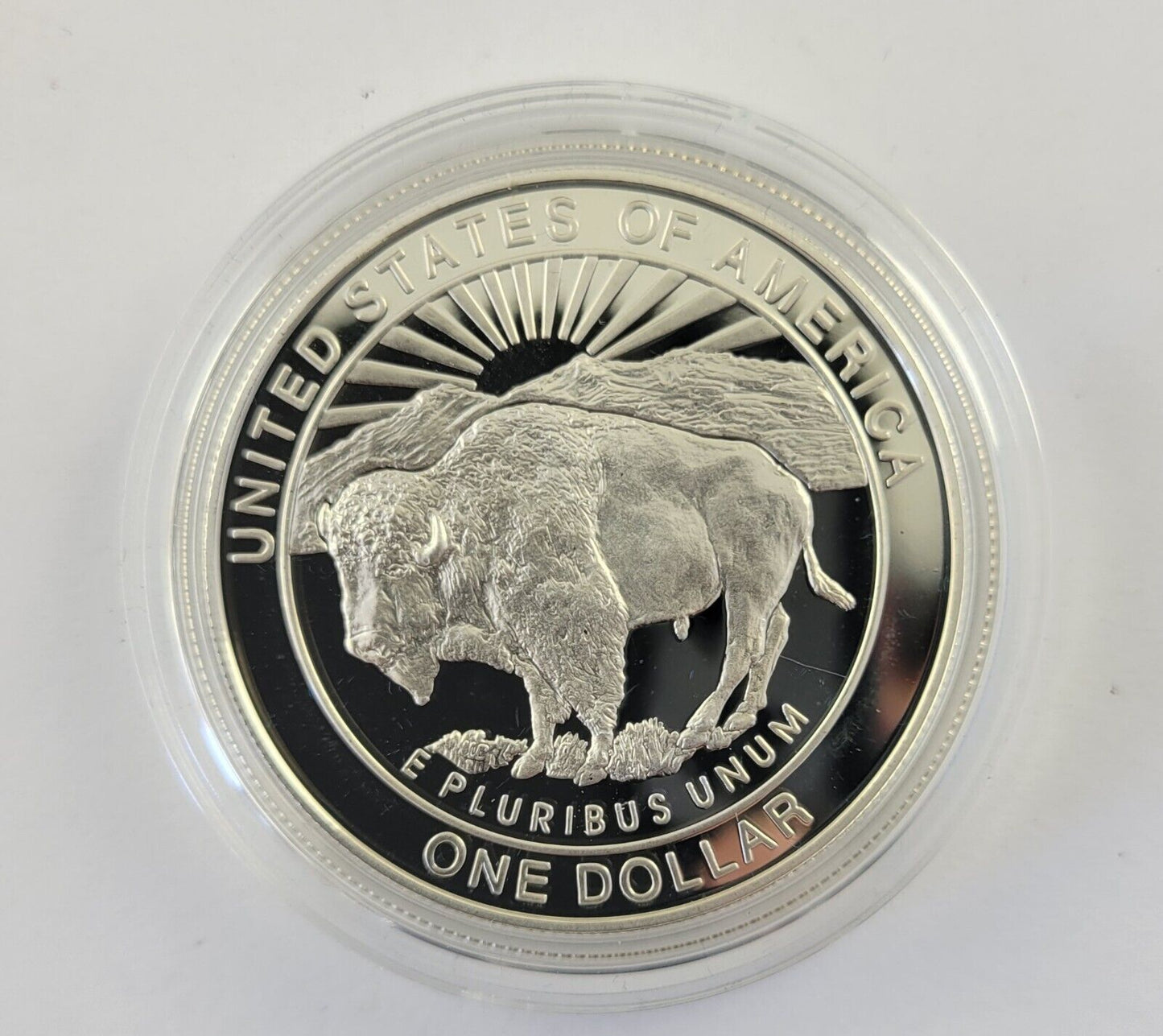 1999-P Yellowstone National Park Silver Commemorative Program 2 Coin Set Boxed