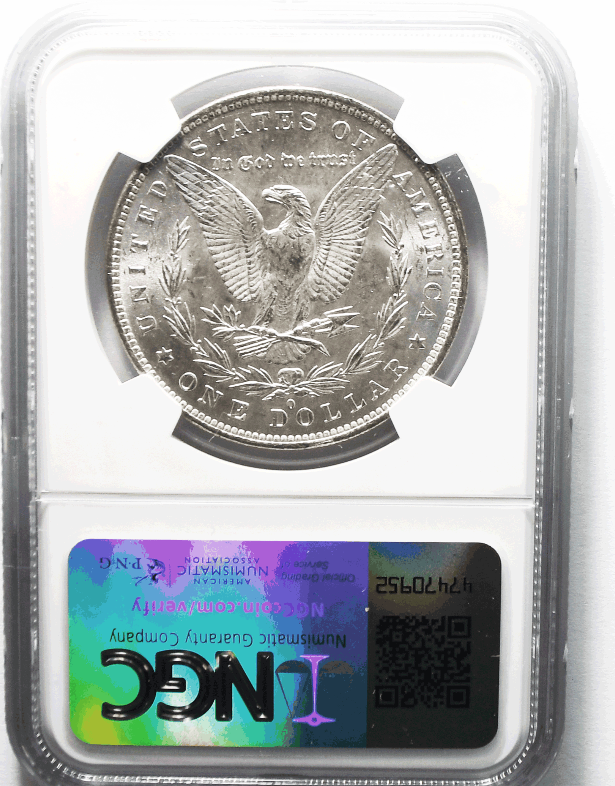 1883 O $1 Morgan Silver Dollar MS61 NGC Uncirculated New Orleans