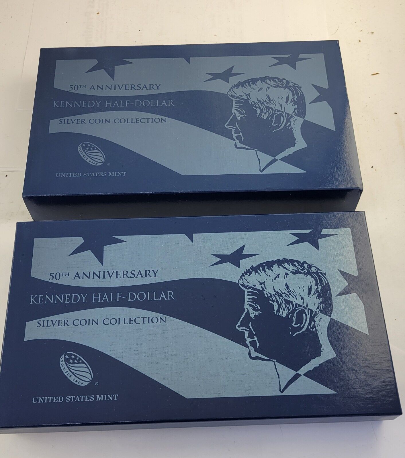2014 Kennedy 50th Anniversary Silver Half Dollar 4 Coin Set Boxed w/COA