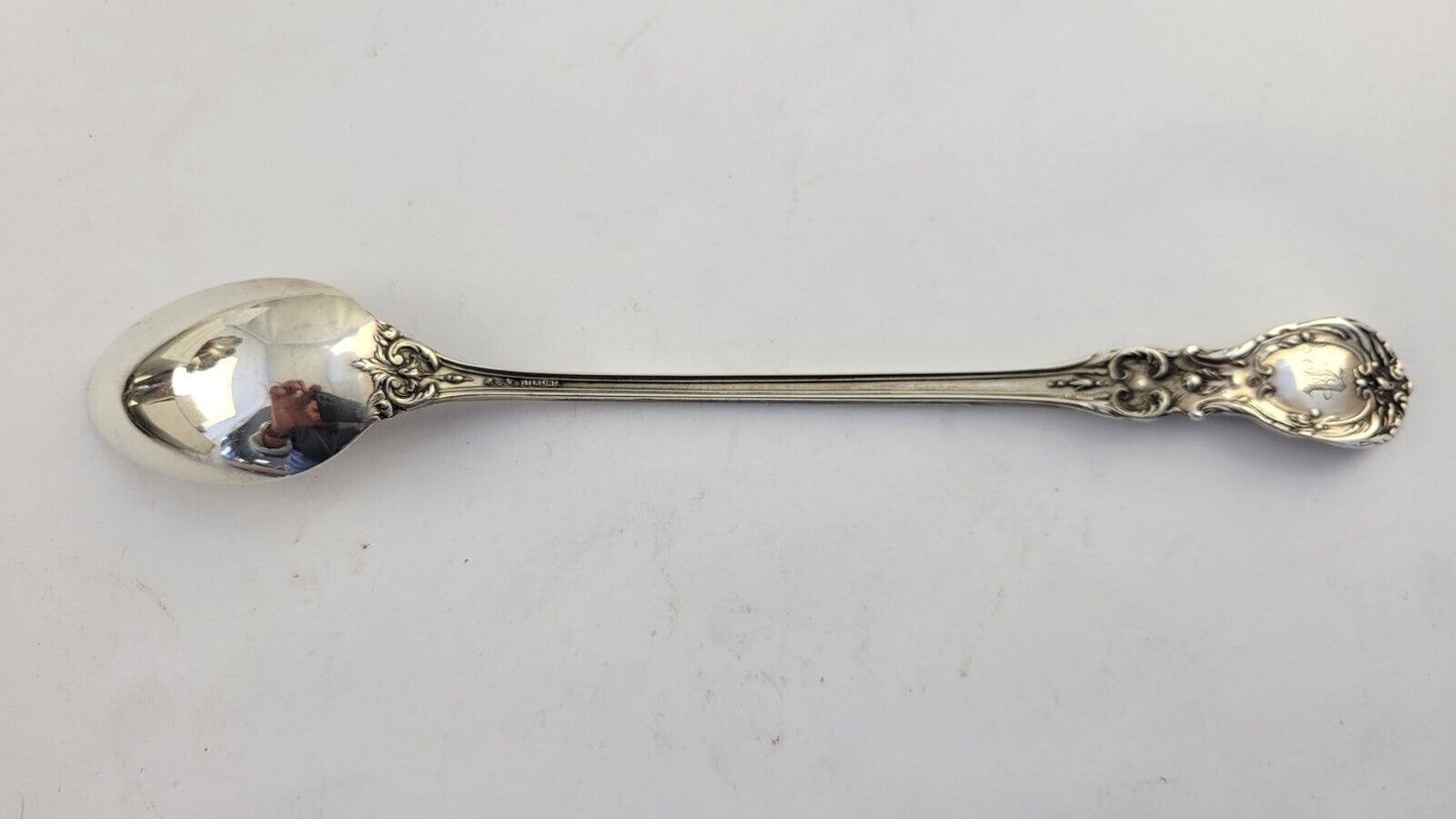 Francis I by Reed & Barton Sterling Silver 7 5/8" Long Iced Tea Spoon 1.1oz.