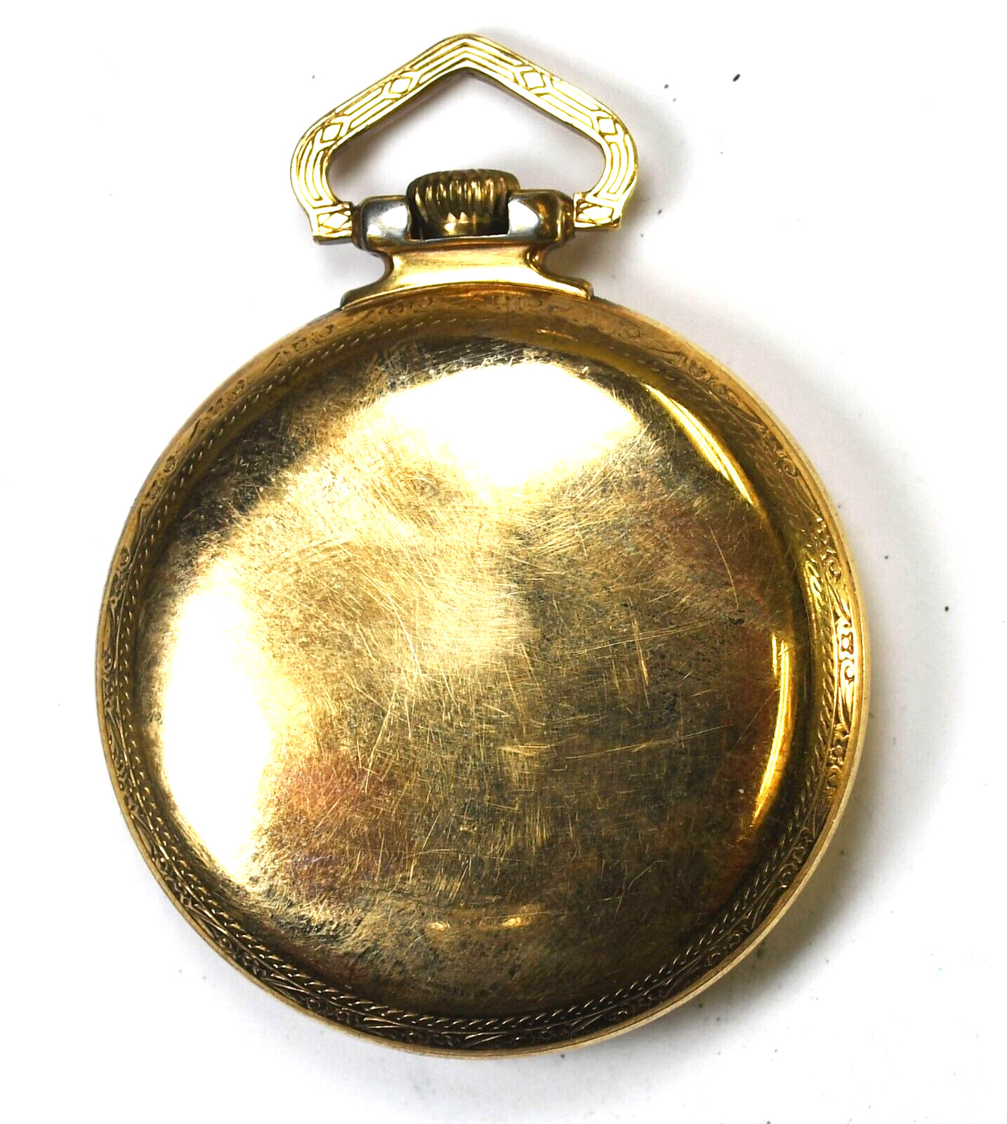 1913 South Bend Pocket Watch Size 16 Open Face Gold Filled 217  17J LS