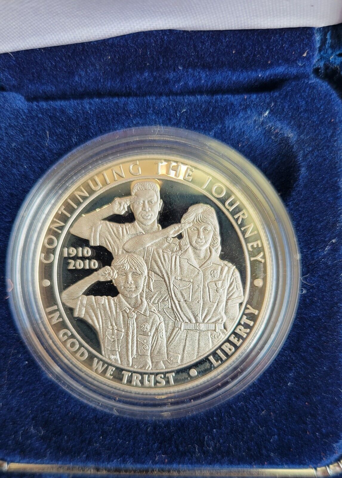 US Mint 2009, 10, 11 Commemorative Silver Lincoln,  Scouts,  Medal Honor, Vets