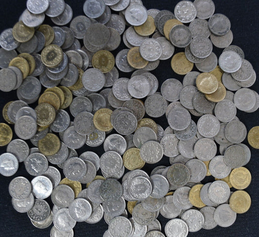 231pc Switzerland 5 Rappen Coin Lot 1893-1994
