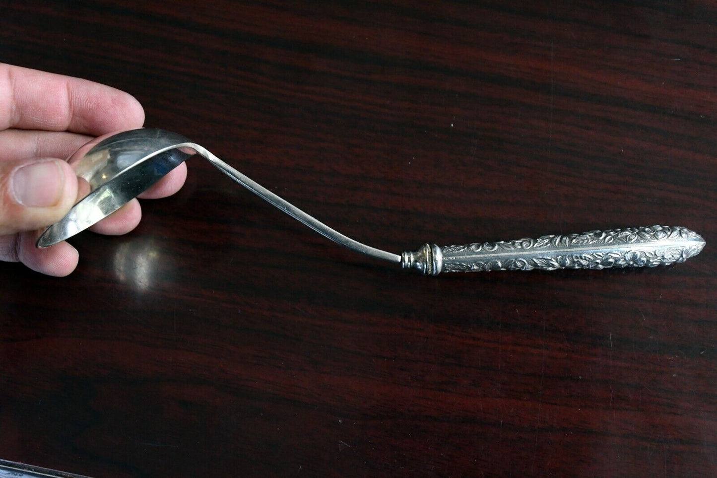 Southern Rose by Manchester Sterling/Stainless 8 1/8" Soup Ladle 2.4 oz.