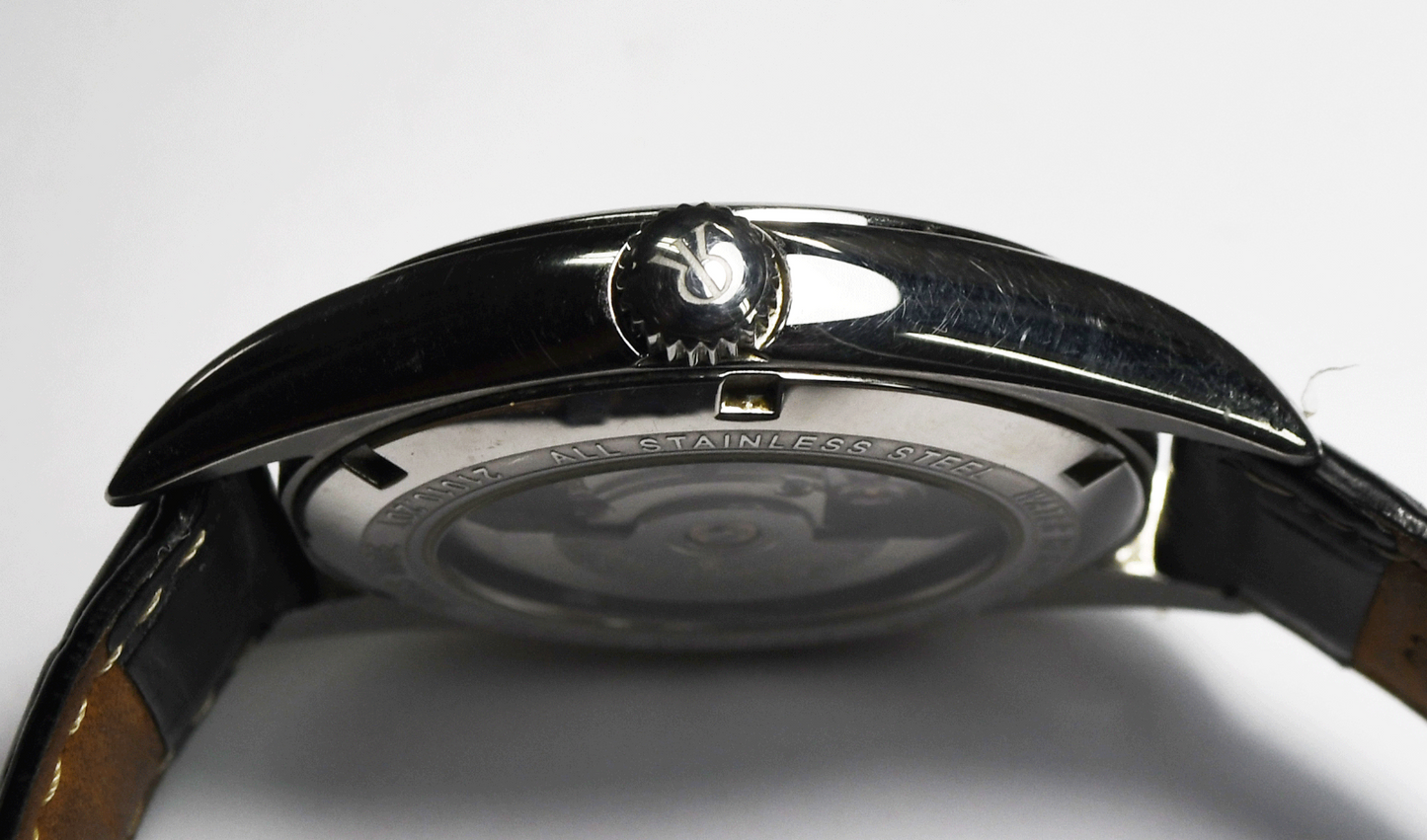 Men's Revue Thommen 27J Swiss Automatic 50m  21010 2DT  41mm Stainless