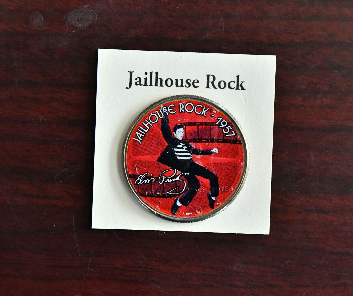 1957 Elvis Presley "Jailhouse Rock" Movie Collection Kennedy Half Dollar