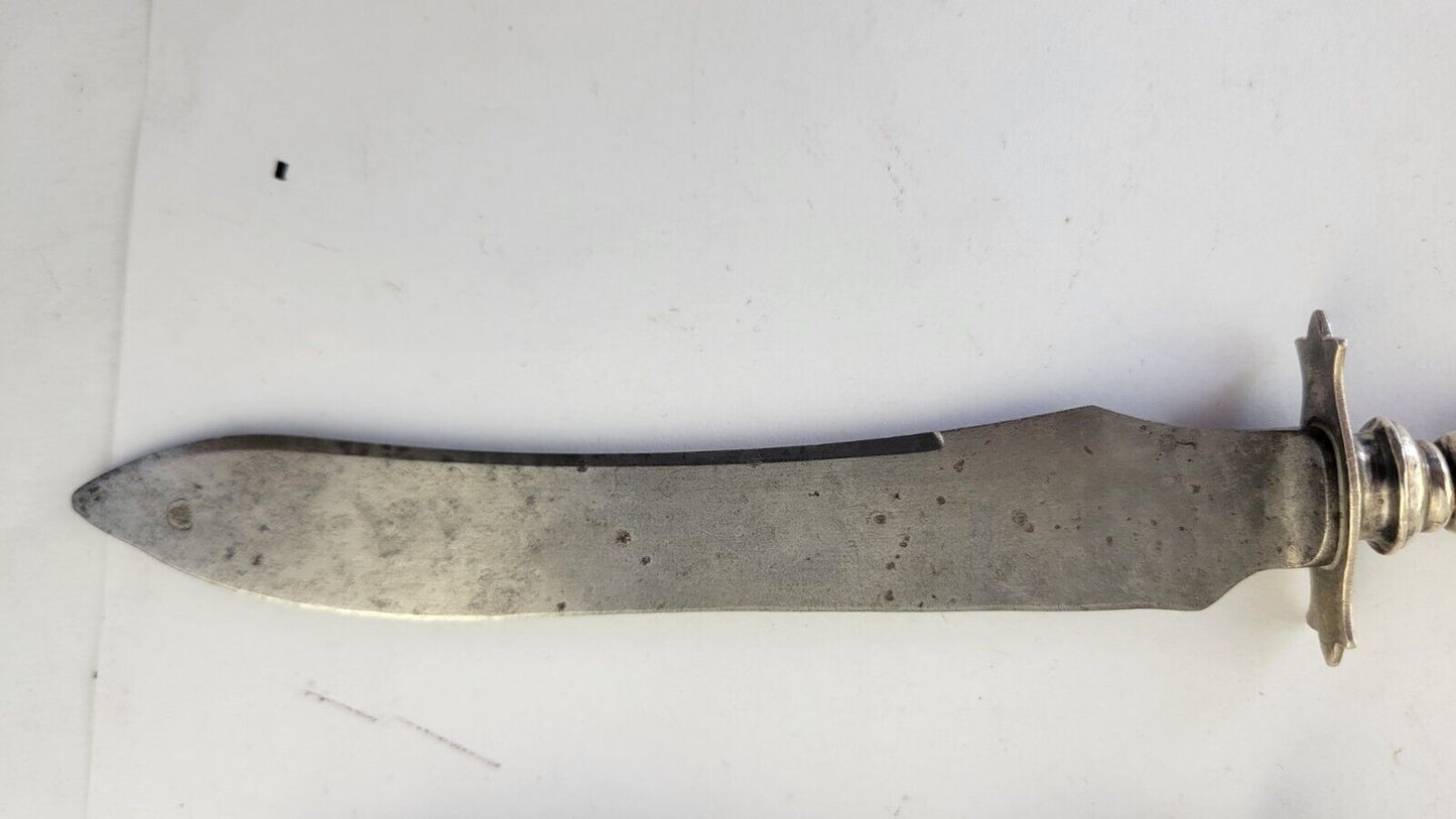 Art Nouveau Sterling Silver  Carving Set Knife & Fork