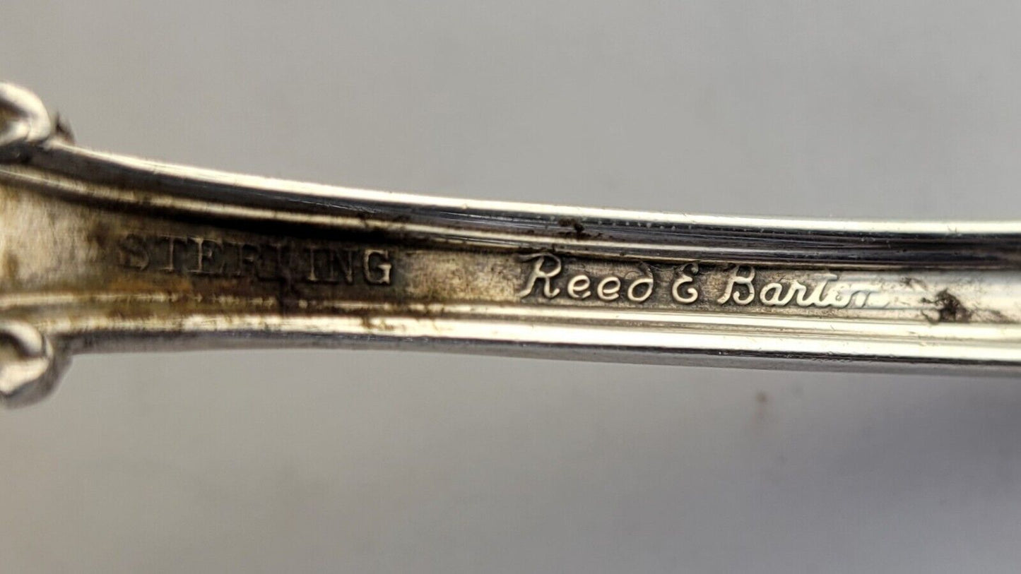 Marlborough By Reed & Barton Sterling Solid Gravy Ladle 6 5/8" Silver 2.2oz