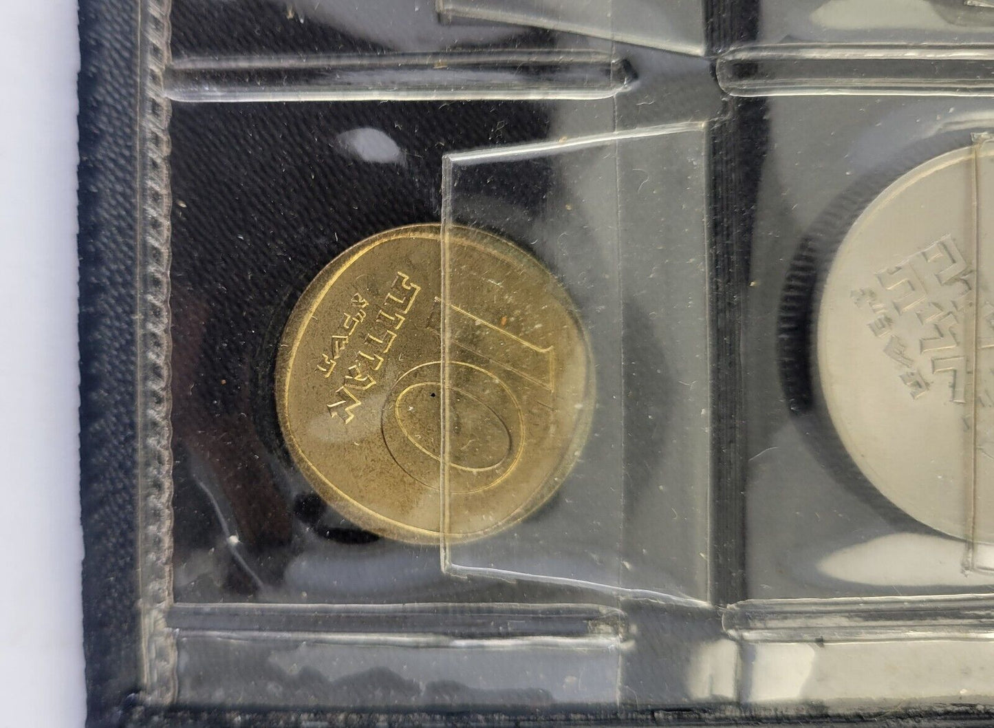 1963 Uncirculated Coins of Israel Six Coin Set w/inverted Agurah Coin