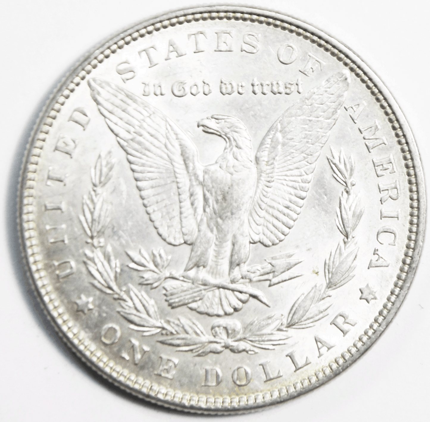 1887 $1 Morgan Silver One Dollar US Coin Philadelphia AU VAM 11