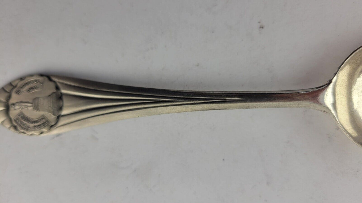 Mark Twain Boyhood Home Hannibal MO 5 1/2" Sterling Souvenir Spoon .49oz.