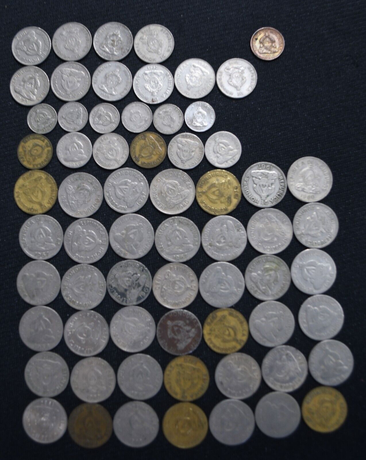 74pc Peru Centimos Centavos Sol Nuevo Soles Coins Lot 1946-2003