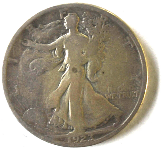 1923 S 50c Walking Liberty Silver Half Dollar Fifty Cents San Francisco