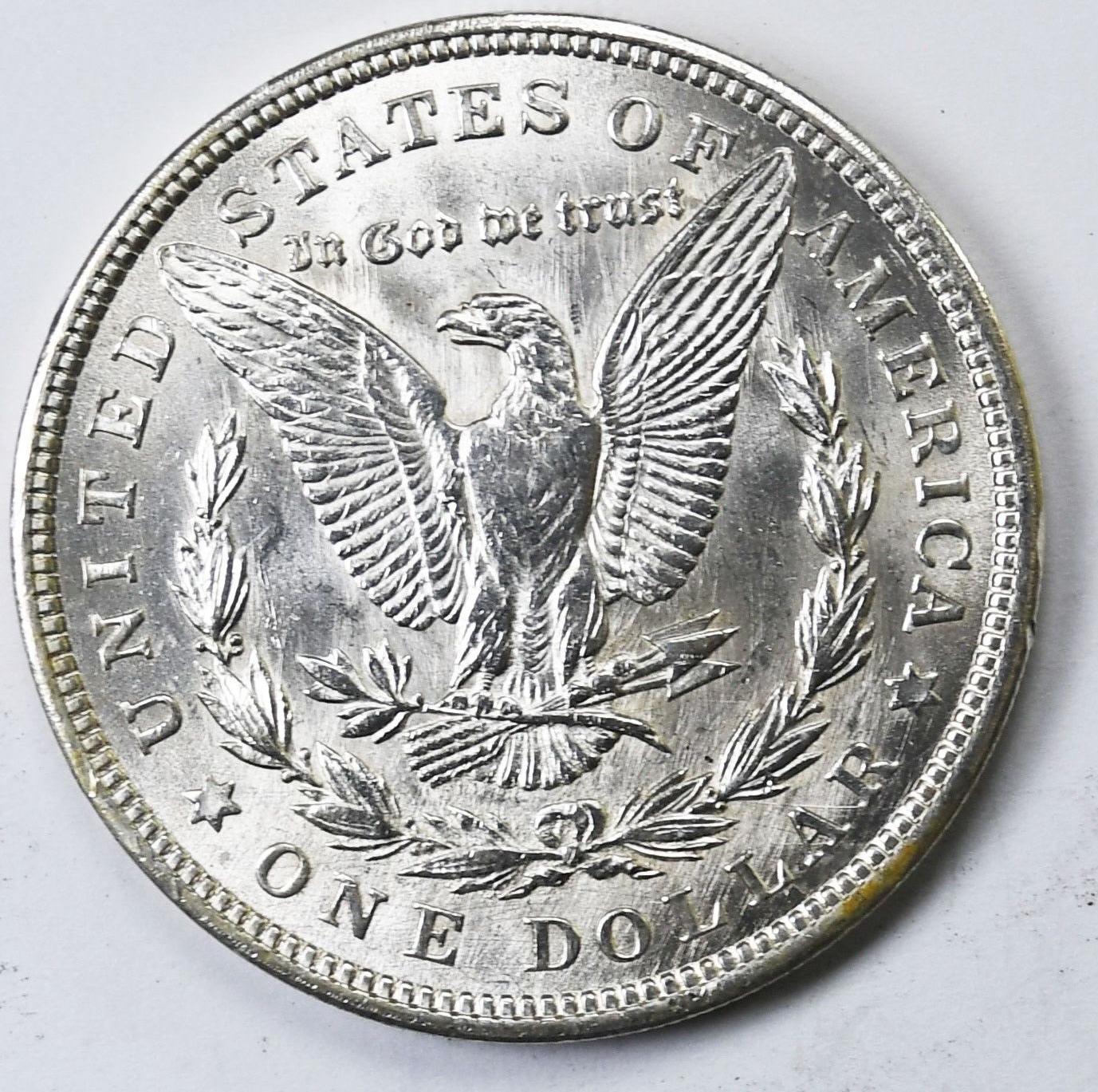 1921 $1 Morgan Silver One Dollar US Coin Pitted VAM 41B AU-Unc