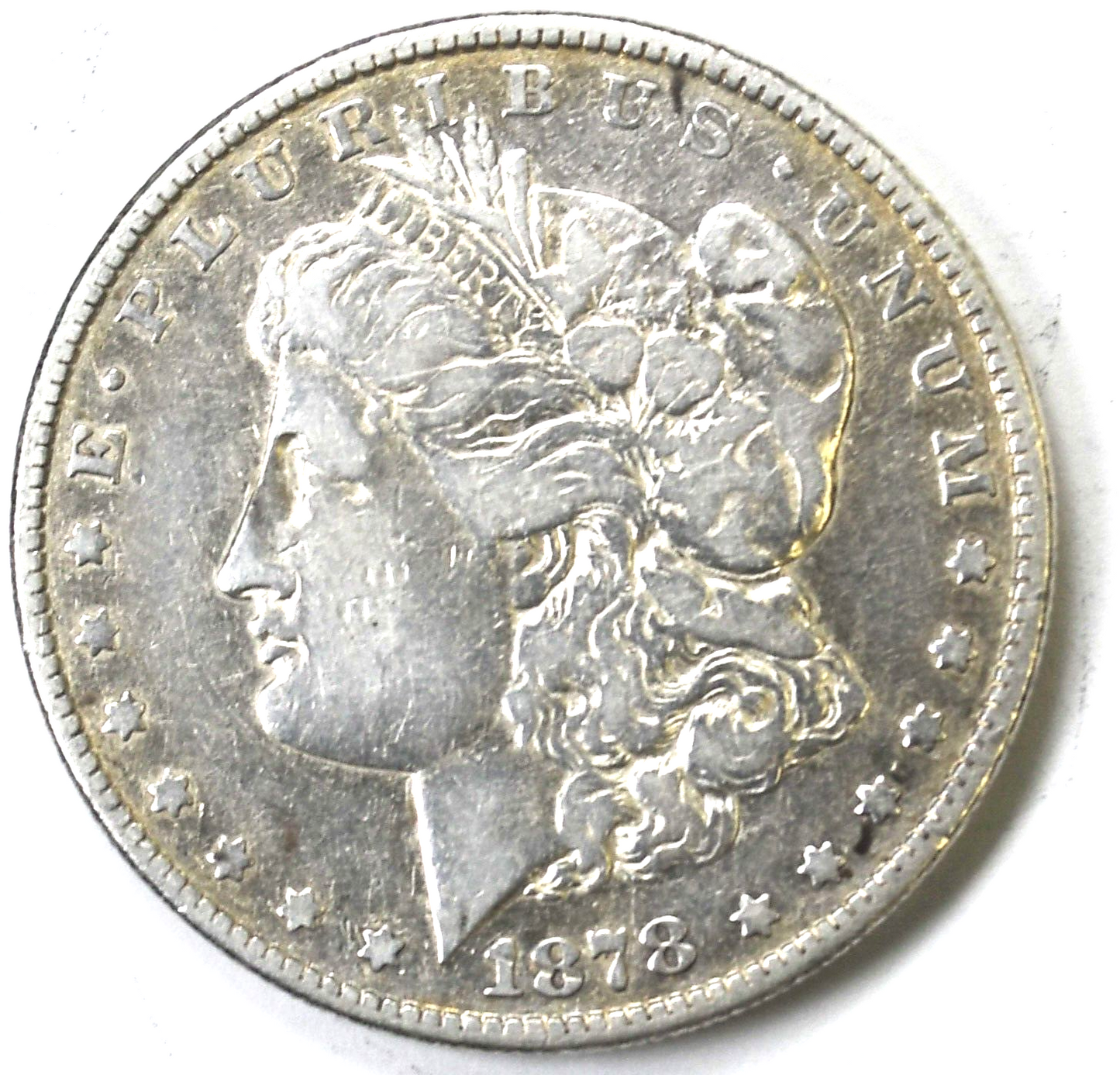 1878 8TF $1 Morgan Silver One Dollar Philadelphia VAM 6