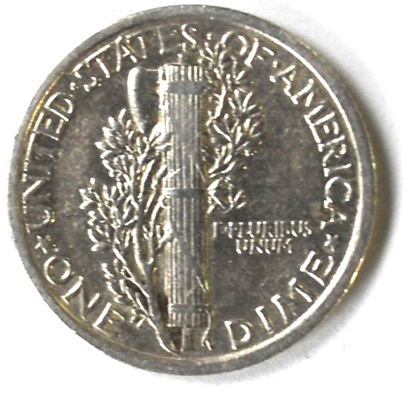 1924 10c Mercury Silver Dime Rare Ten Cents Philadelphia