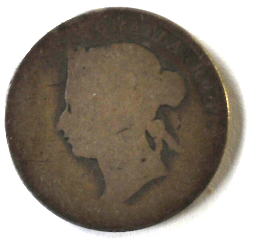 1872 25c Canada Silver Quarter Dollar