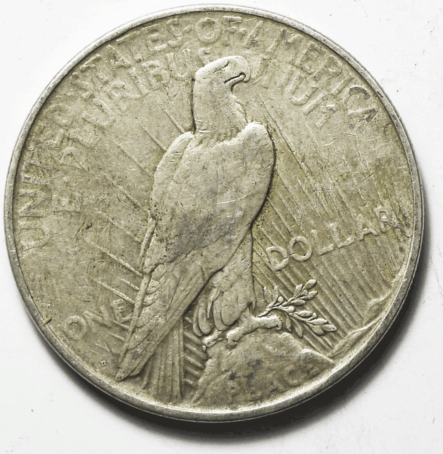 1927 D $1 Peace Silver One Dollar US Denver