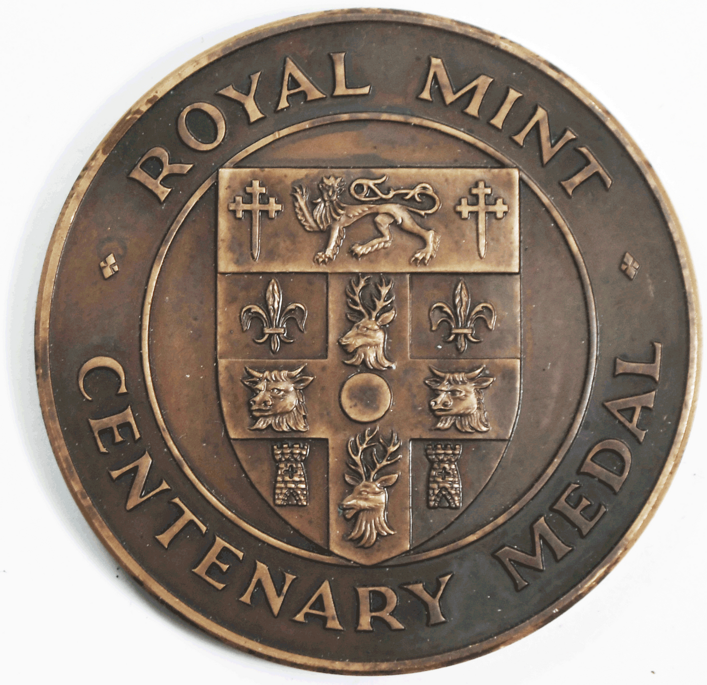 1987 Royal Mint Tercentenary of the Revival Order of the Thistle 63mm Royal Mint