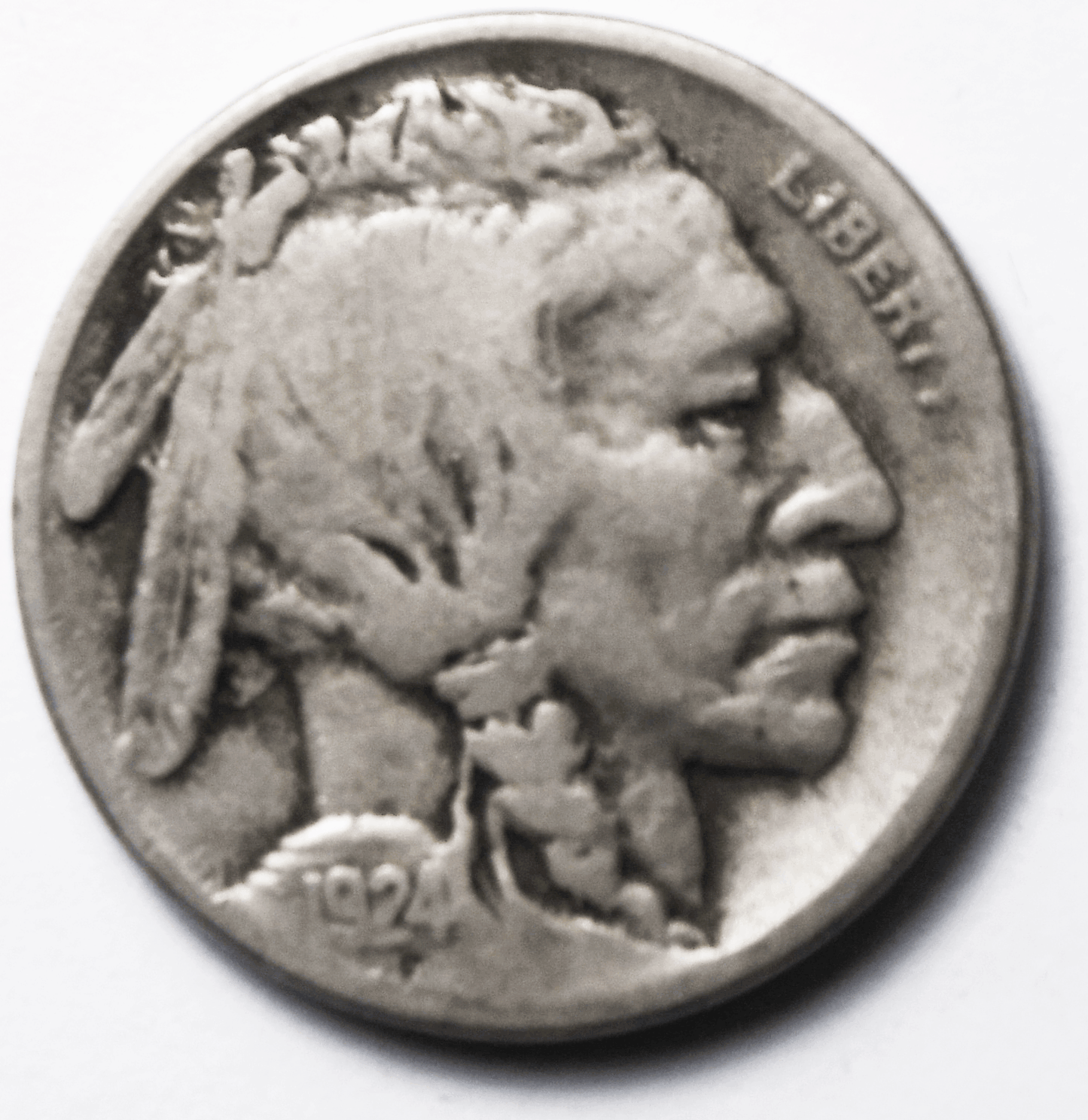1924 S 5c Buffalo Nickel Five Cents San Francisco