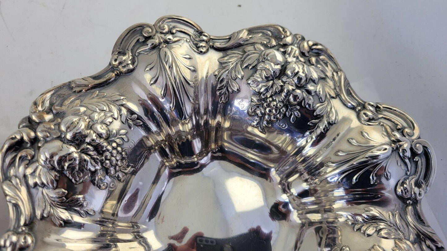 Set of 2 Francis I by Reed & Barton 8" Sterling Bon Bon Fruit Bowls 19.9oz