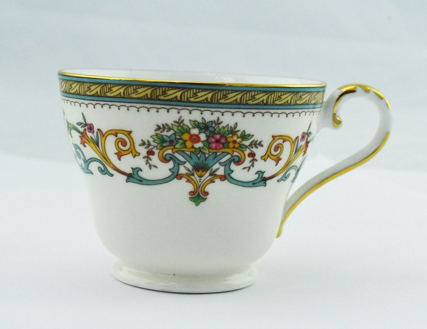 Set of 8 Henley by Aynsley Porcelain Tea Cups