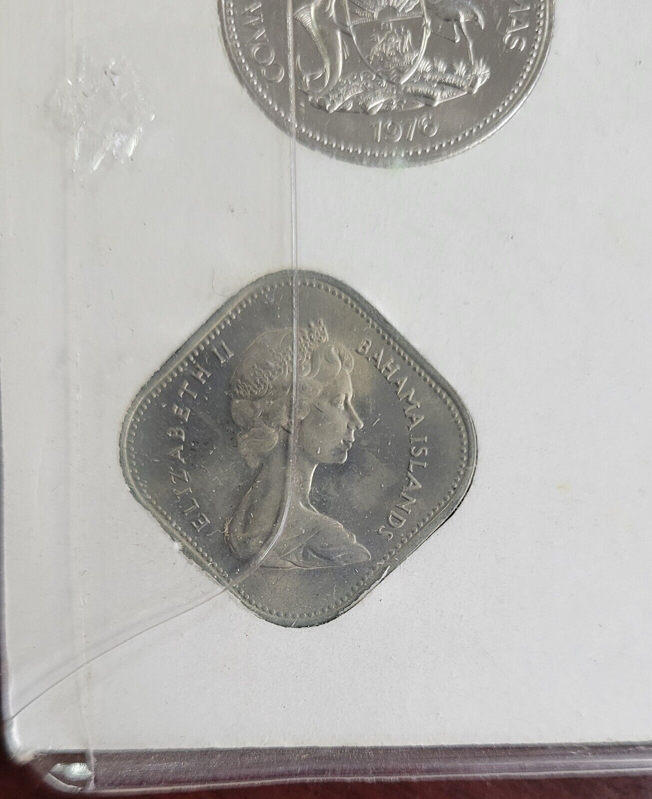 Bahamas 7 Coin Mint Set in Original Packaging Type Set 1966, 1969, 1976, 1978