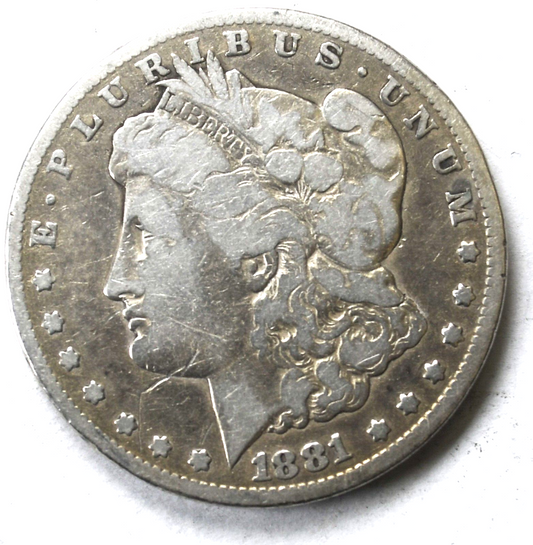 1881 CC $1 Morgan Silver One Dollar Rare Carson City