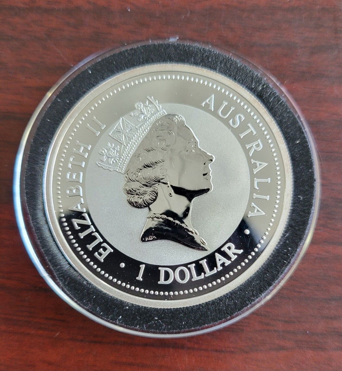 1997 Australian Kookaburra 1oz. Silver .999 Fine Dollar Coin
