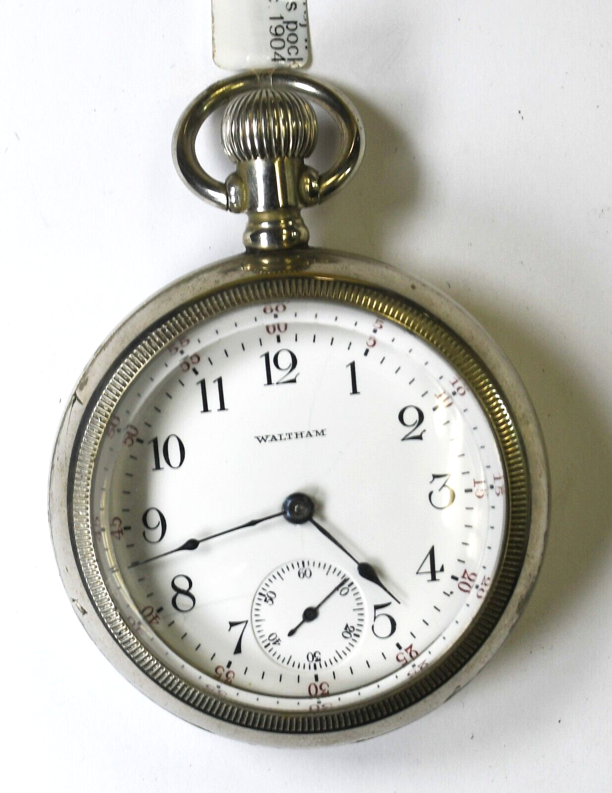 1904 Waltham Size 18 Grade 81 Pocket Watch 15J Open Face