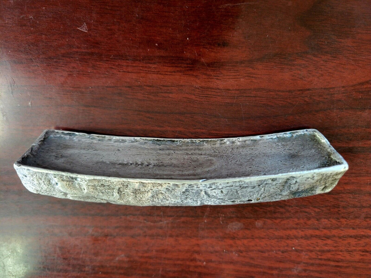Vintage 11.8oz. Tael Fine Silver Bar Vietnam, Chinese,  Japanese Asian