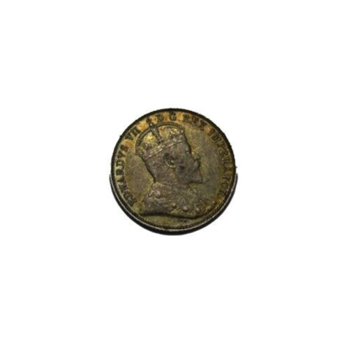 1904 Canada 5c Five Cents Silver Coin Half Dime KM# 13 VF