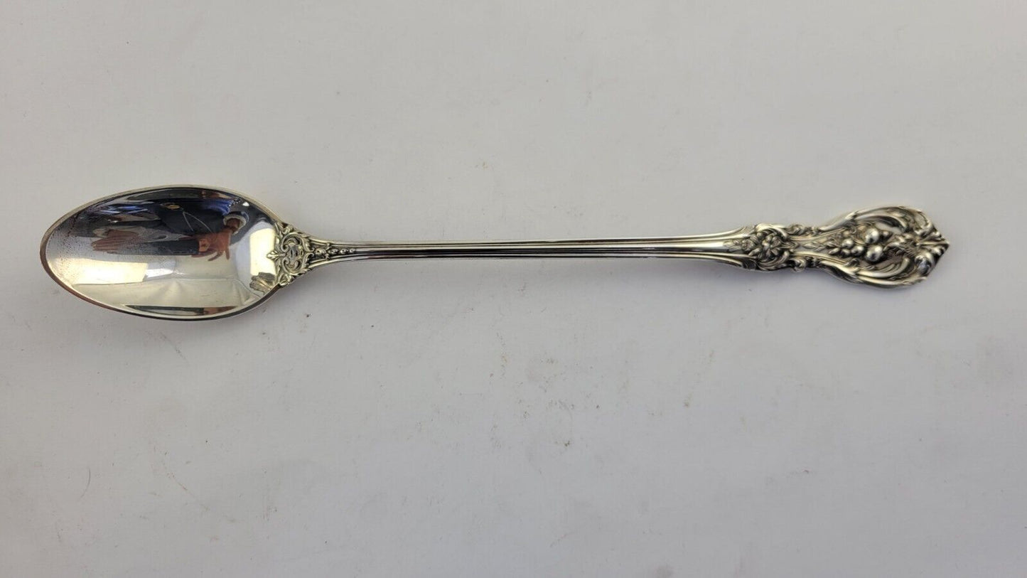 Francis I by Reed & Barton Sterling Silver 7 5/8" Long Iced Tea Spoon 1.1oz.