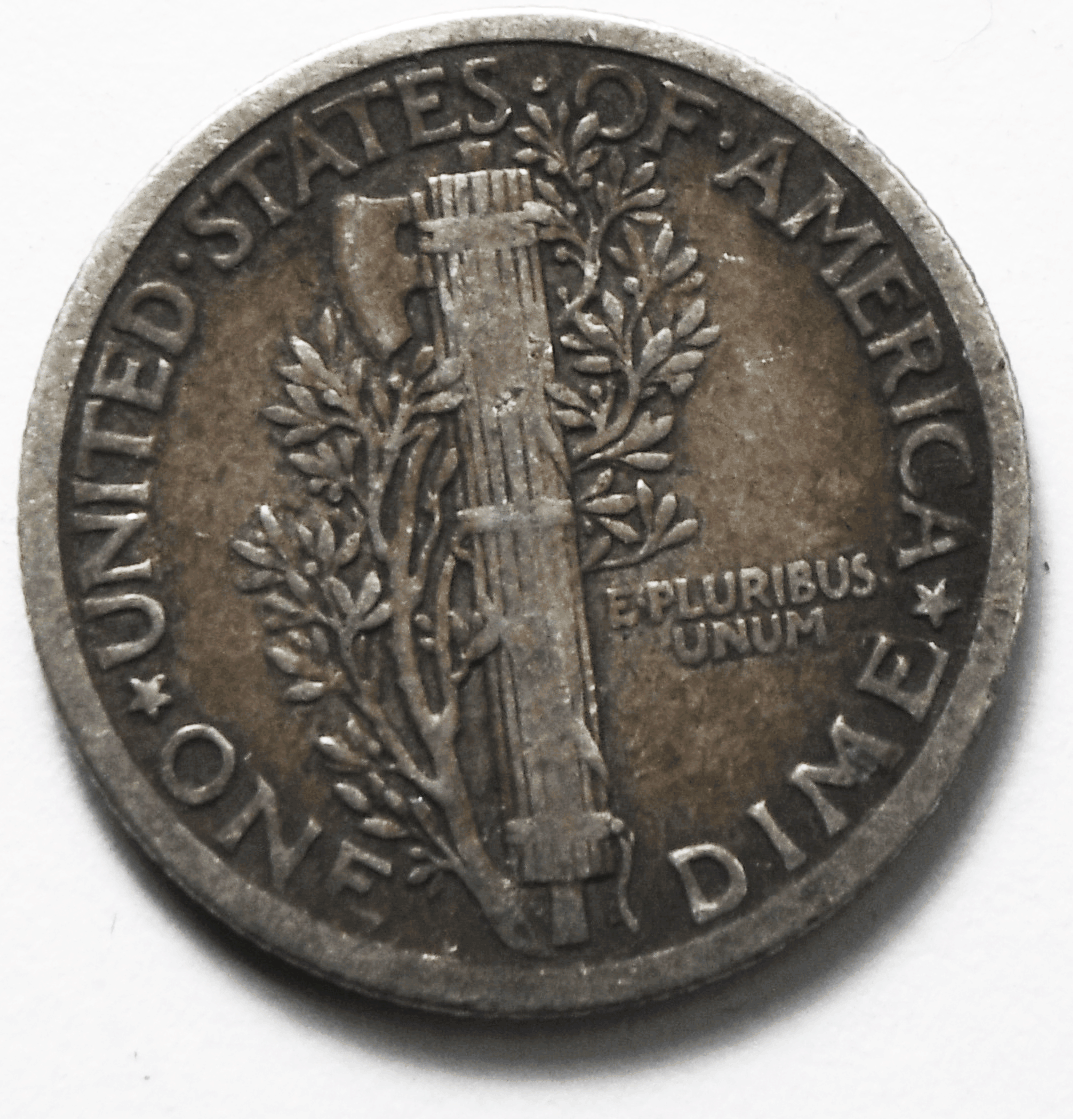 1924 Mercury Silver Dime Rare Ten Cents Philadelphia